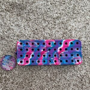 Pink and Blue Pencil Pouch
